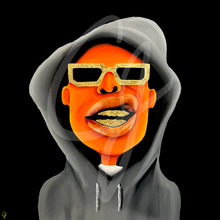 Load image into Gallery viewer, "HOODIE" Canvas Replica
