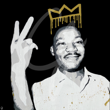 Load image into Gallery viewer, "PEACE" Canvas Replica
