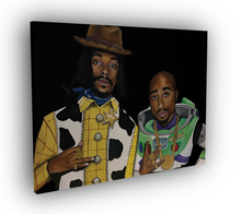 Load image into Gallery viewer, "2 of Amerikaz Best Friends" Canvas Replica (40x30")
