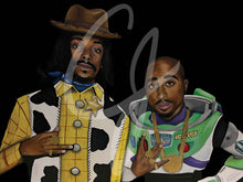 Load image into Gallery viewer, "2 of Amerikaz Best Friends" Canvas Replica (40x30")
